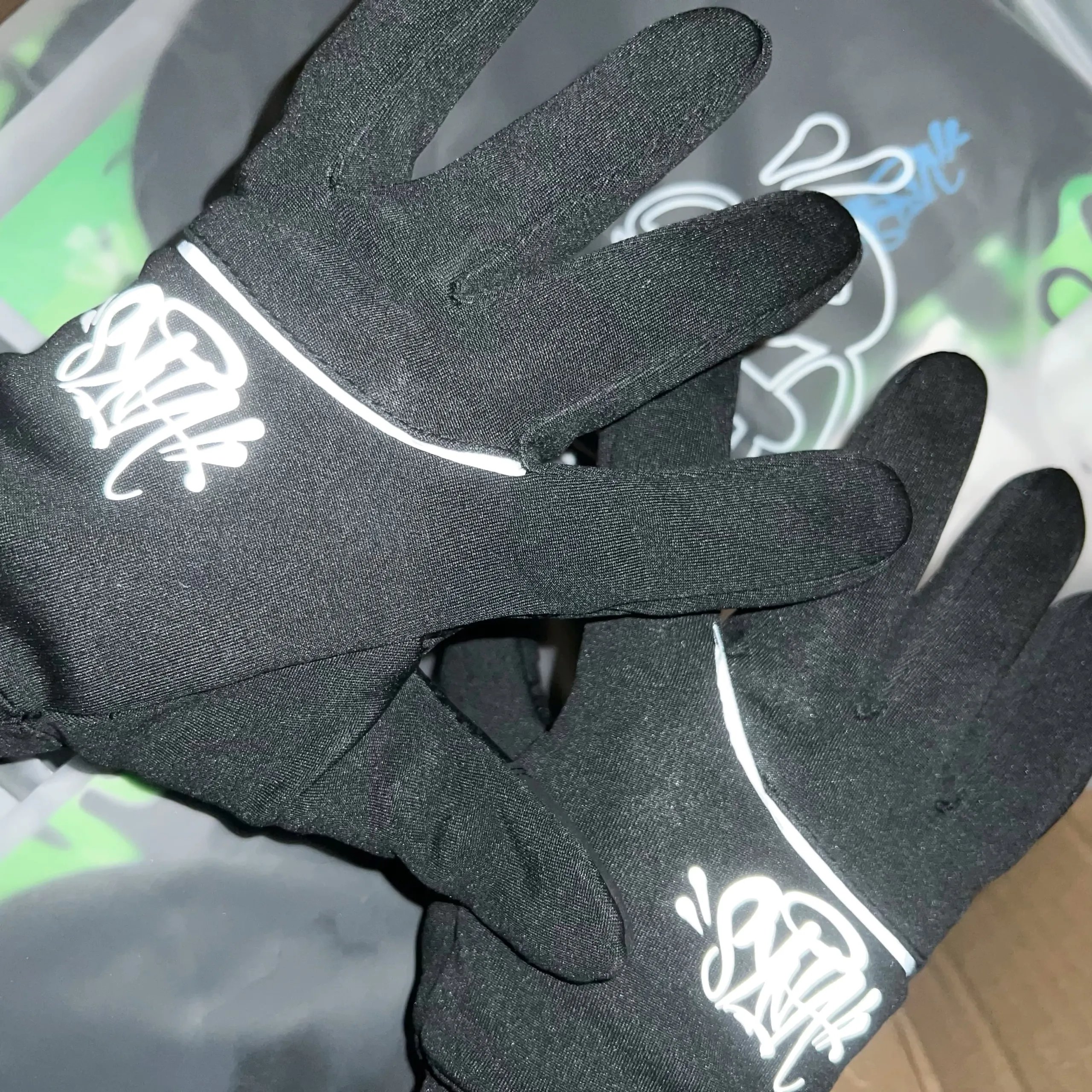 SYNAWORLD SYN NO TRACE GLOVES 黑色3M手套 5