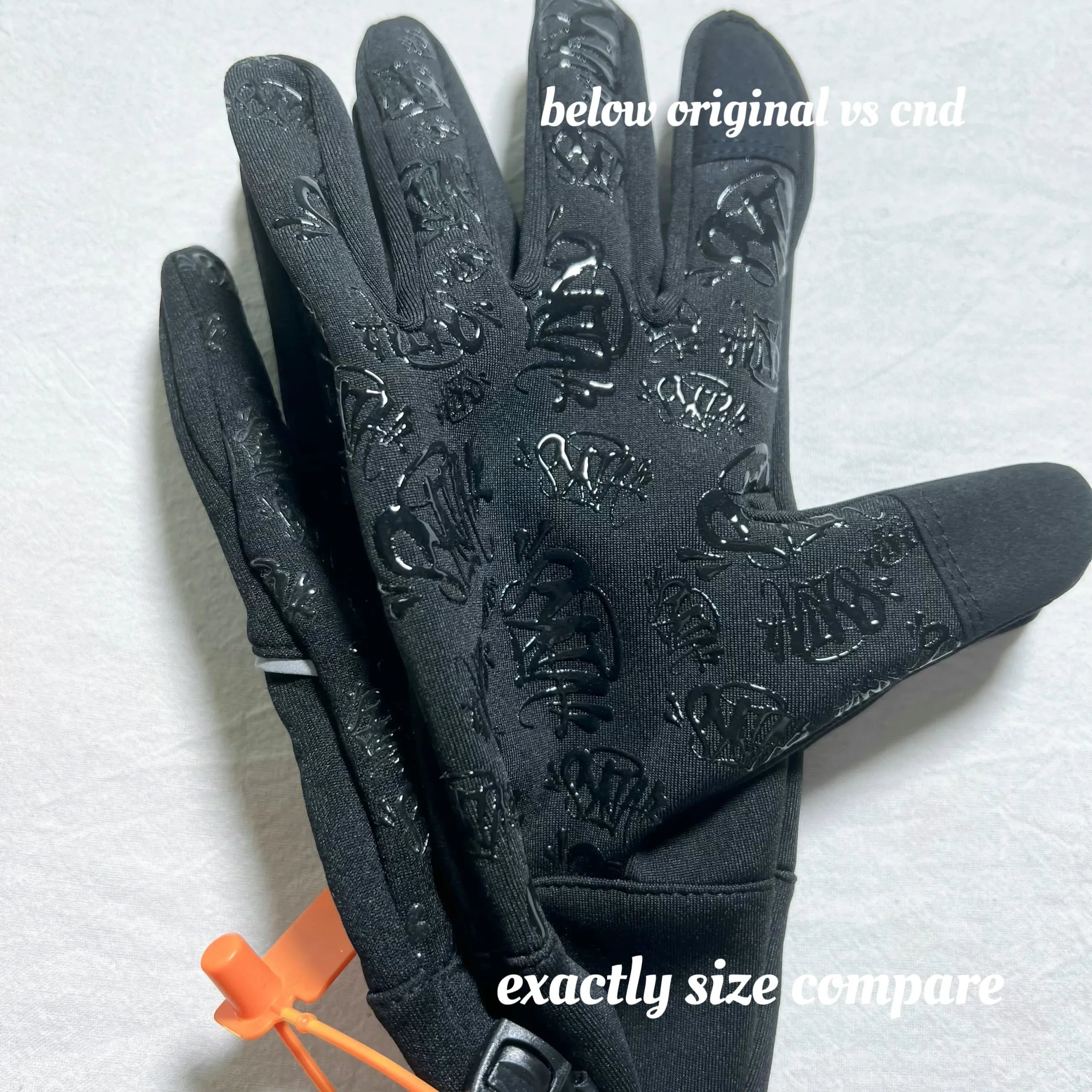 SYNAWORLD SYN NO TRACE GLOVES 黑色3M手套 7