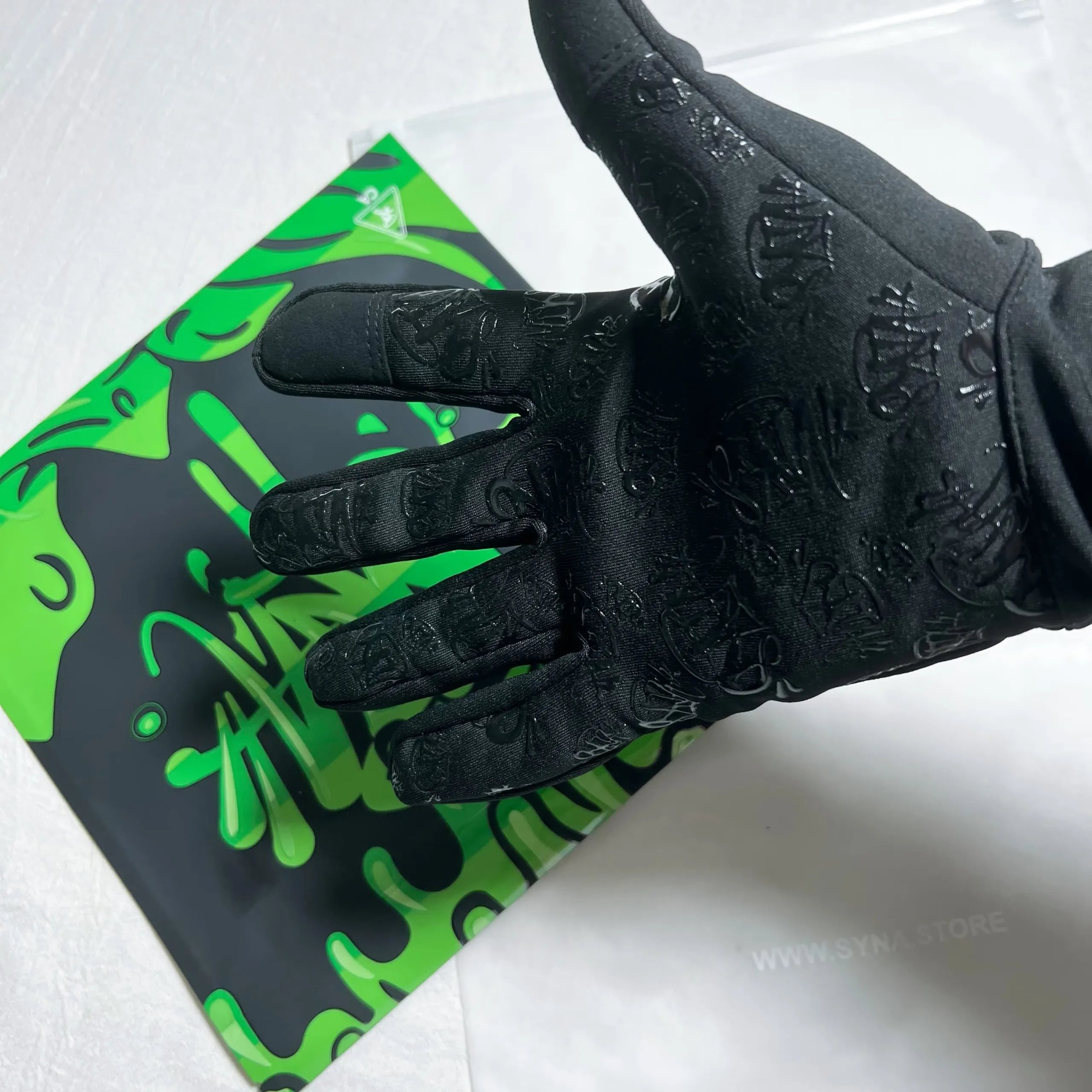 SYNAWORLD SYN NO TRACE GLOVES 黑色3M手套 4