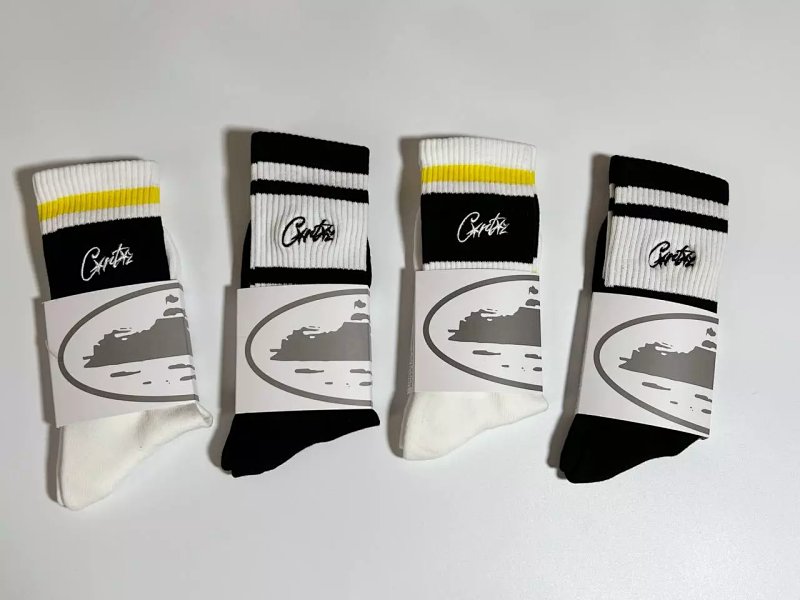 Co embroidery star socks exclusie