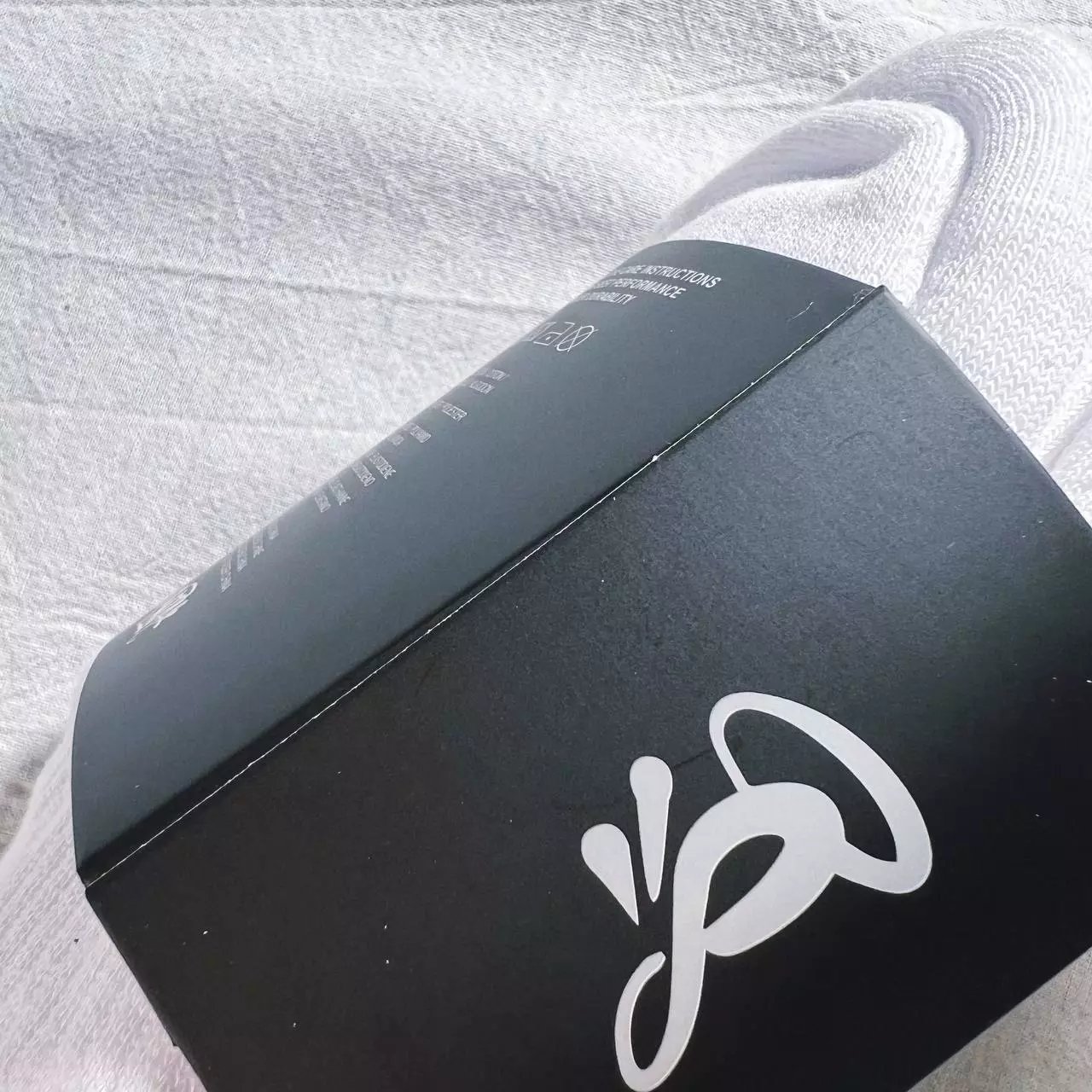 Design Sock with Graffiti Logo Black Socks - 15