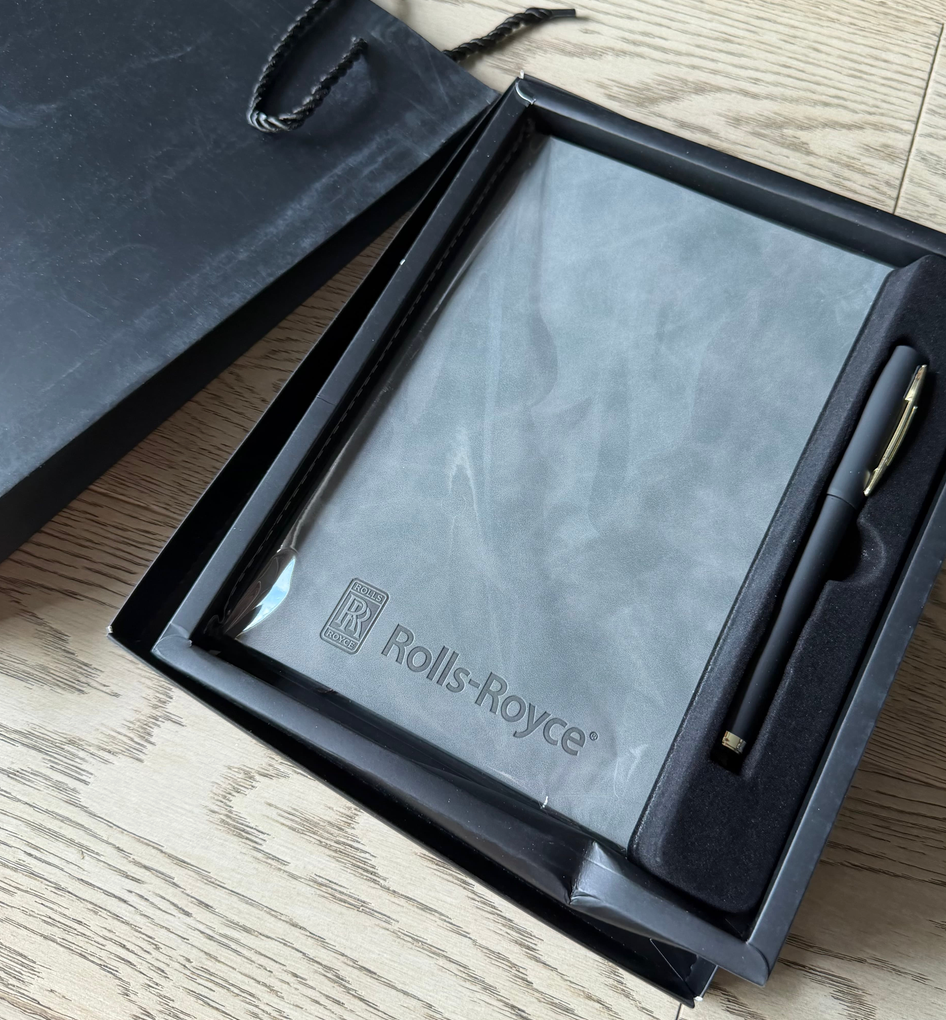 Rolls Royce (black box) notebook