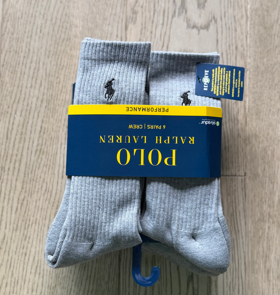 Rl 6 pairs a set towel socks 6双装骑马袜子 4