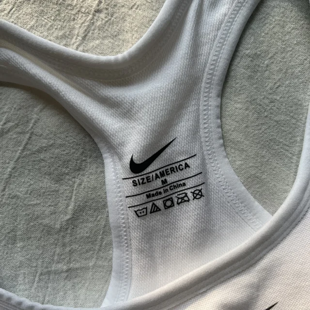 Nike Underwear Racerback sports bra with ribbed underband product detail image 10