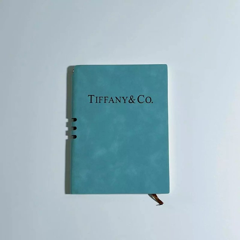 TIFFANY blue note book with pens