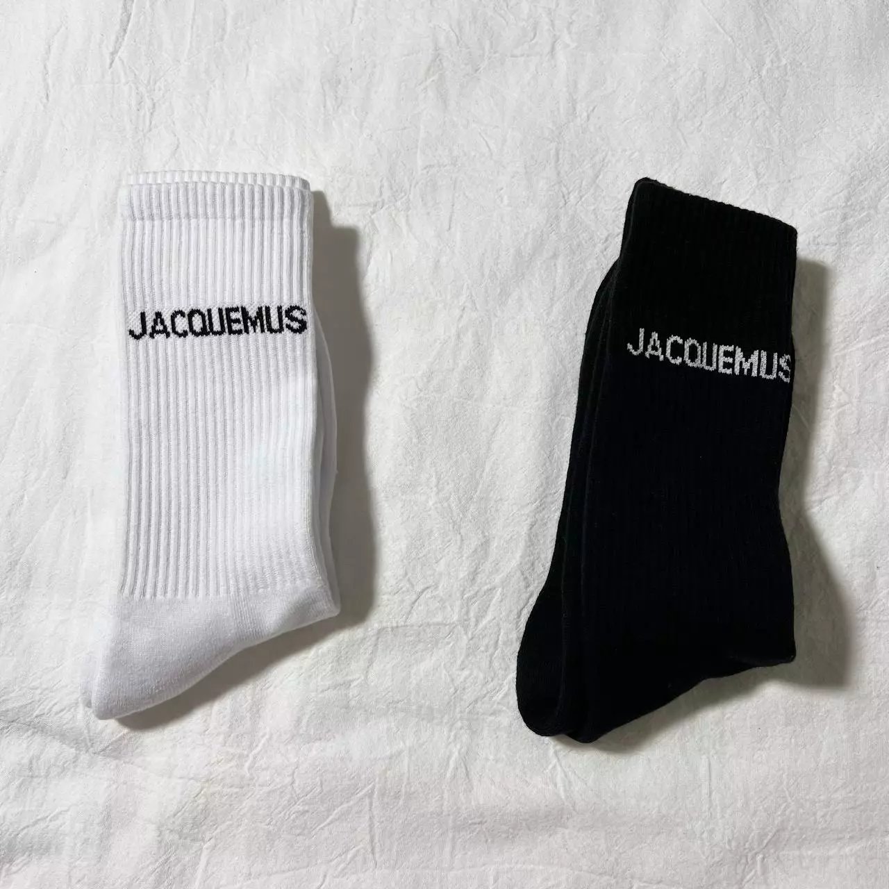 Jacquemus Logo Crew Socks