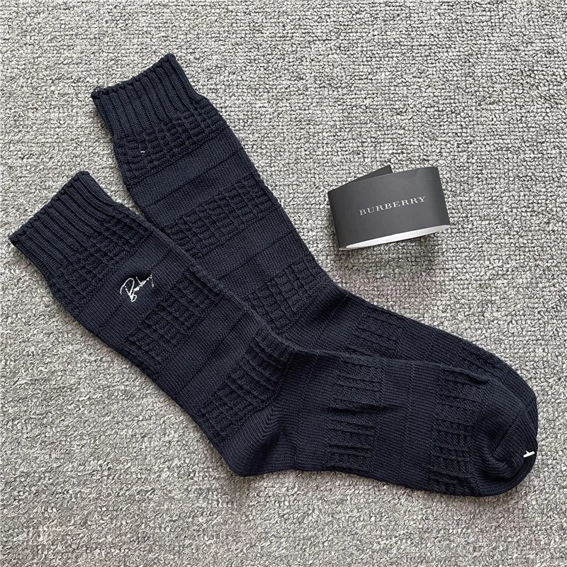 Burberry Check Knit Socks