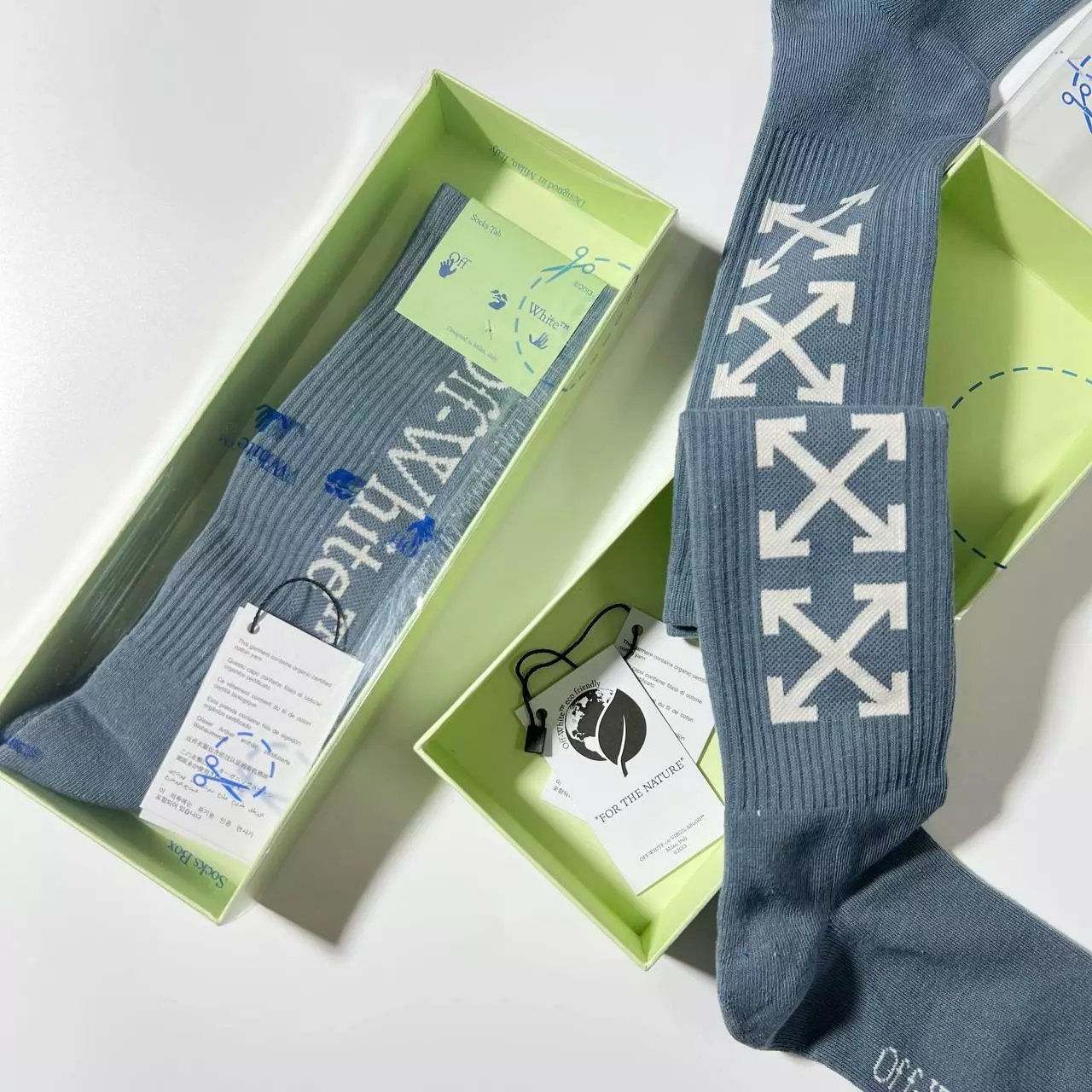 Off-White Arrow Print Socks