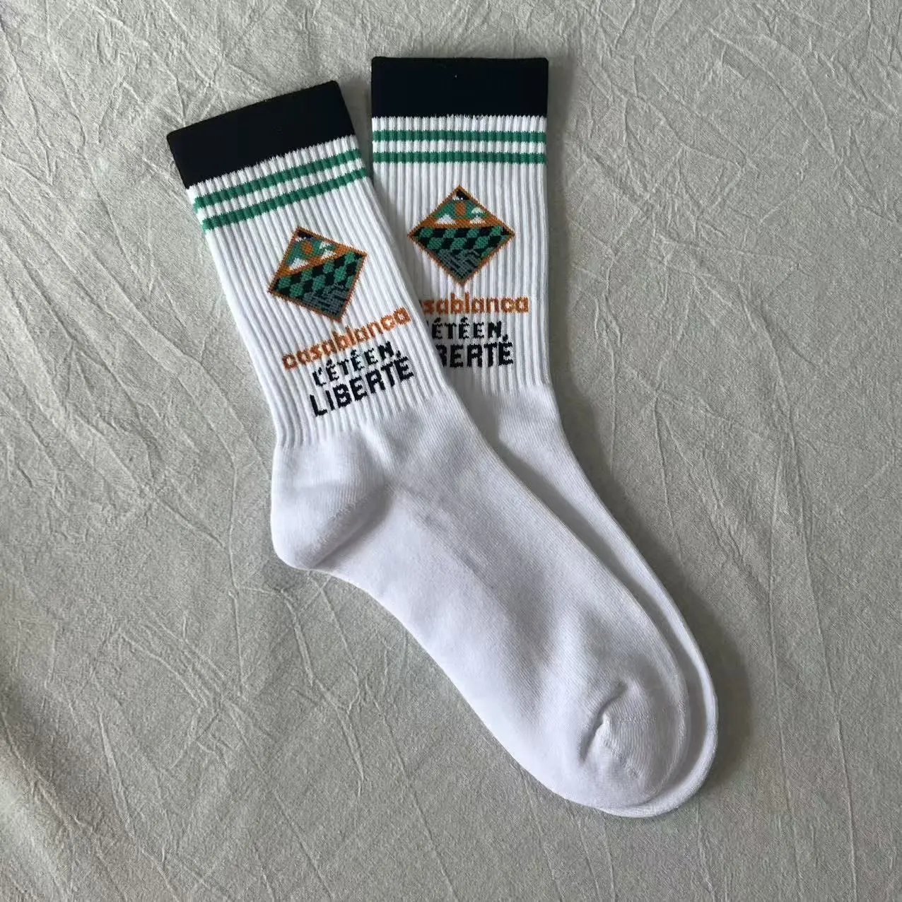 CASA 四边形LÉTÉ EN LIBERTÉ SOCKS