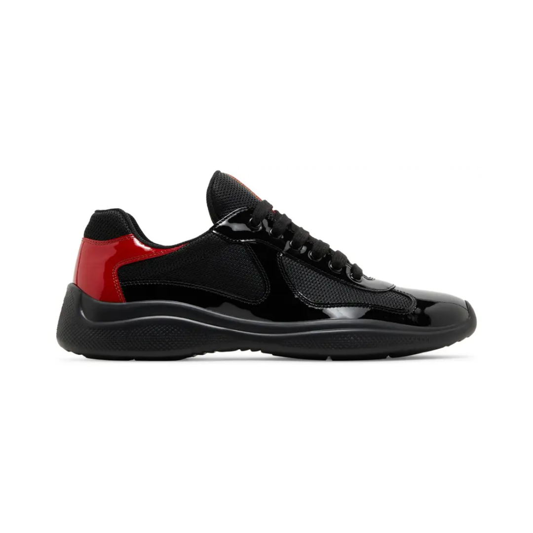 Prada Sneakers America's Cup — Anthracite Red