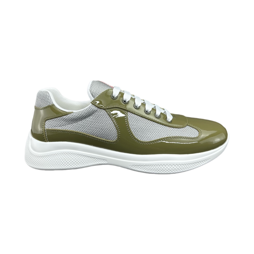Prada Sneakers America's Cup — Loden Green