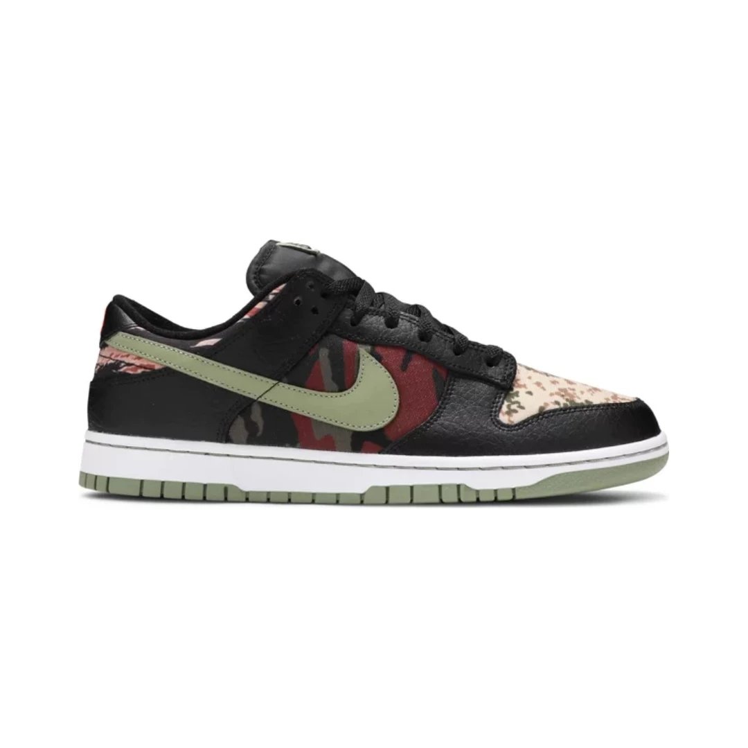 Nike Sneakers Dunk Low — Black Multi-Camo