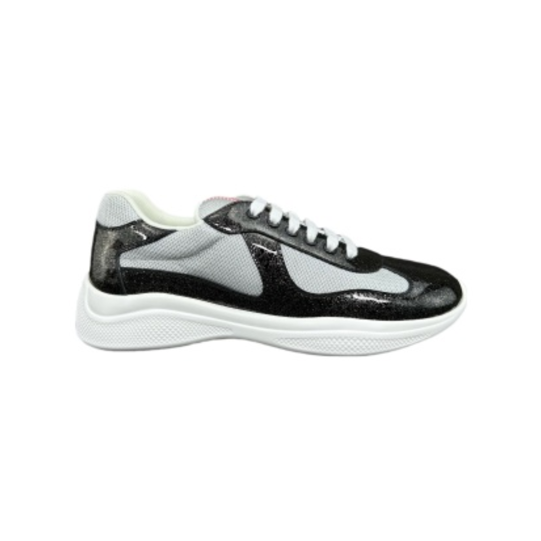 Prada Sneakers America's Cup — Bright Black Grey1.0