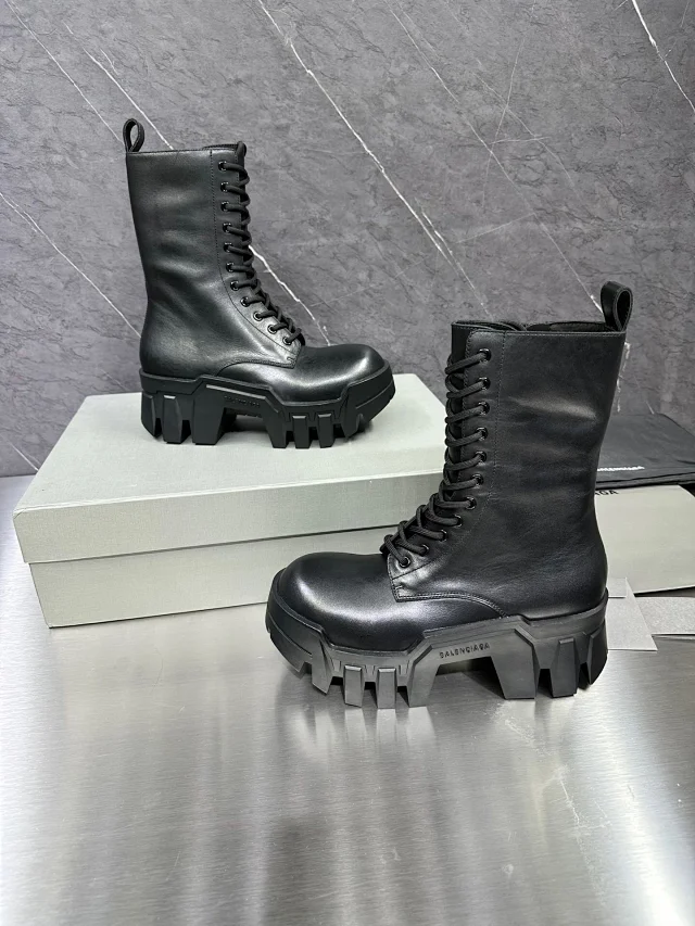 Balenciaga Leather Shoes Bulldozer Derby product detail image 7