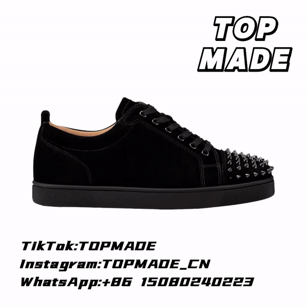 Ch*istian Lo*boutin Studded Shoes Haute Couture Collection