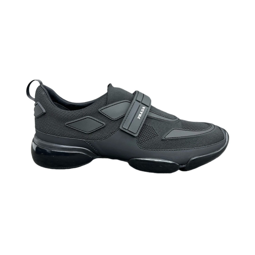 Prada Sneakers America's Cup — All Black-Velcro1.0