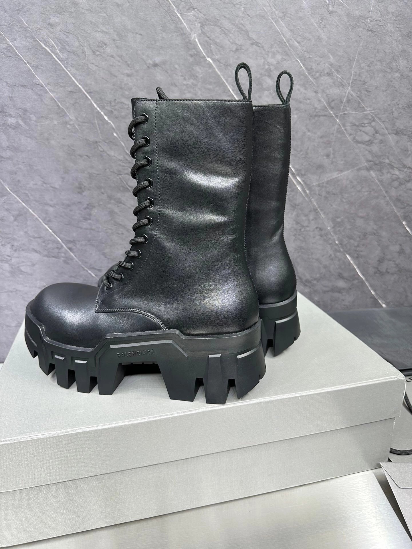 Balenciaga Leather Shoes Bulldozer Derby image 10
