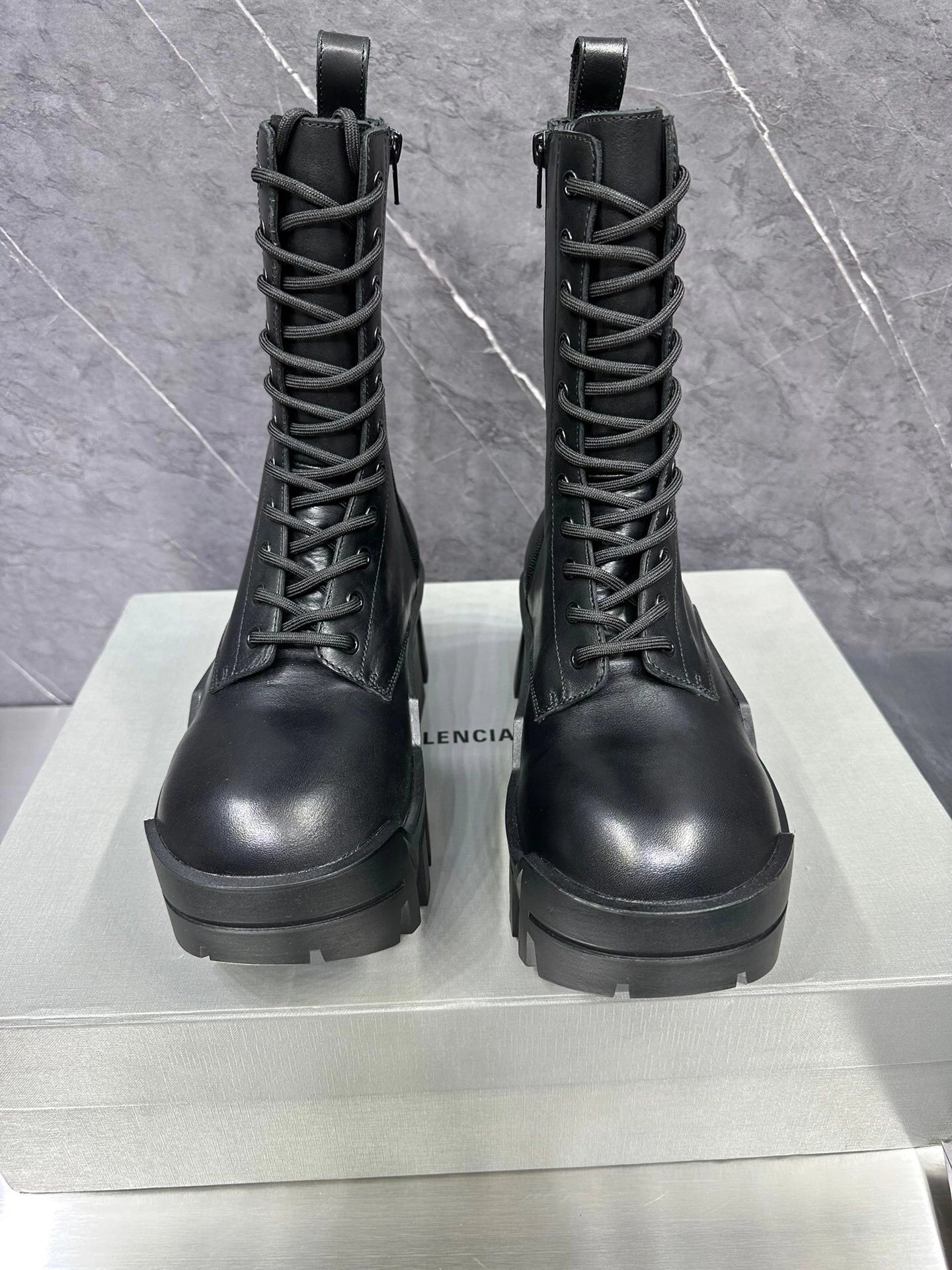 Balenciaga Leather Shoes Bulldozer Derby image 9