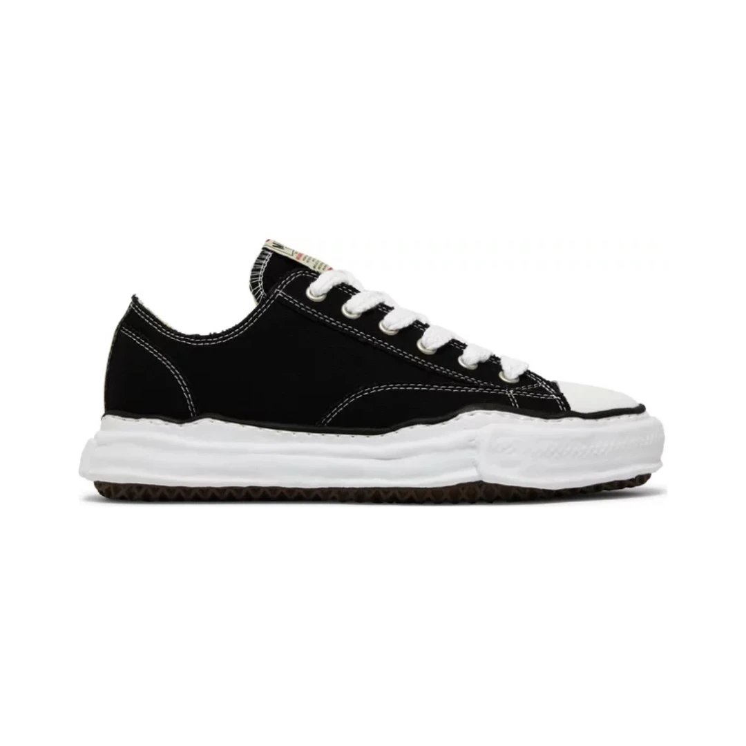 Unbranded Sneakers Low-top canvas with layered distressed rubber sole variant SOURCE-sku:131584251413