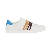 Interlocking G - White Brown