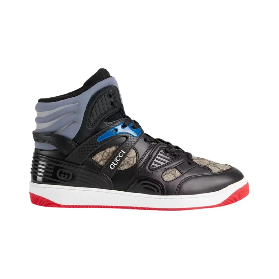 Gucci Sneakers Basket low-top — High Black Demetra Red