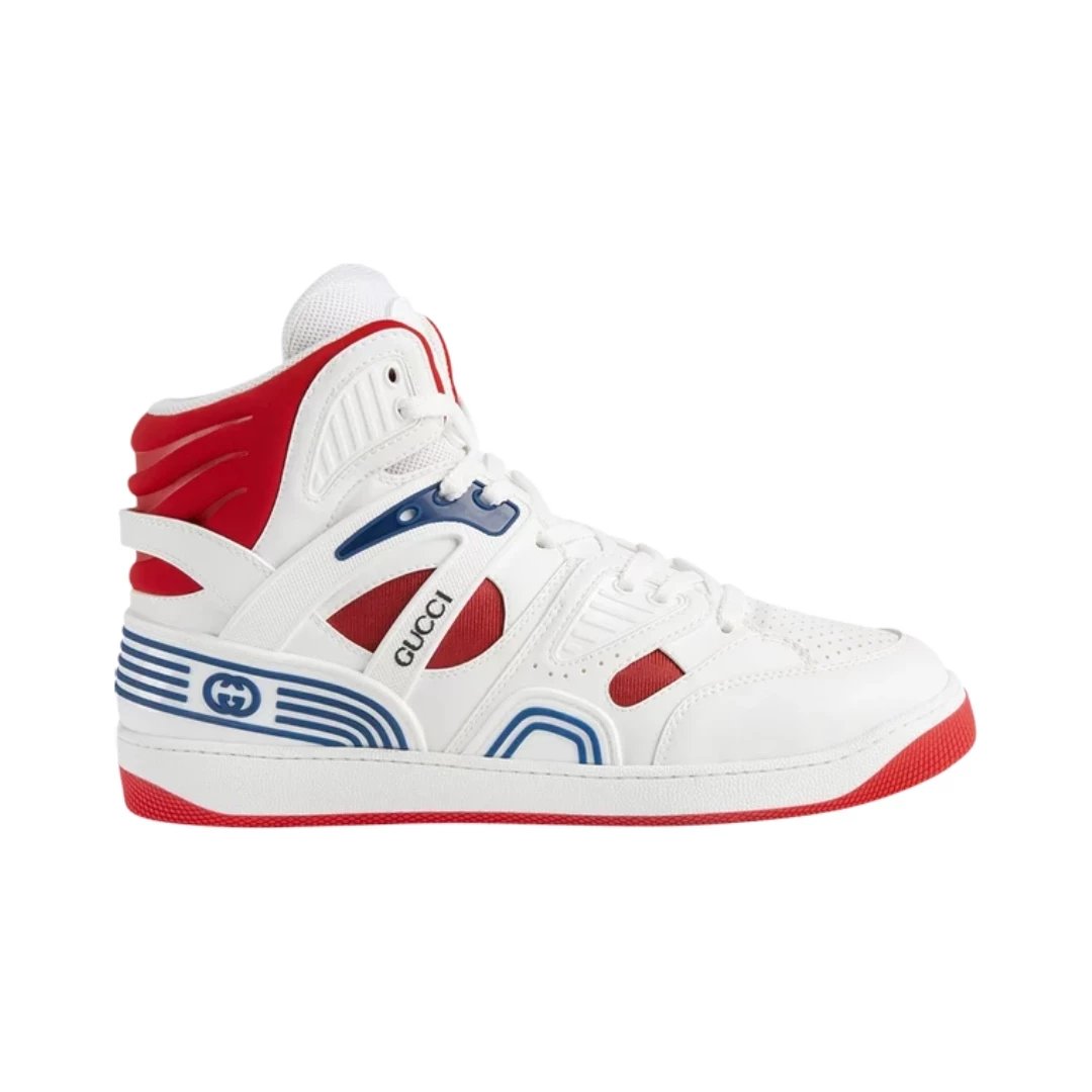 Gucci Sneakers Basket low-top — High White Red