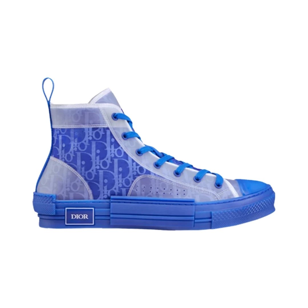 Dior Sneakers B23 High-Top — Dior Oblique - Blue