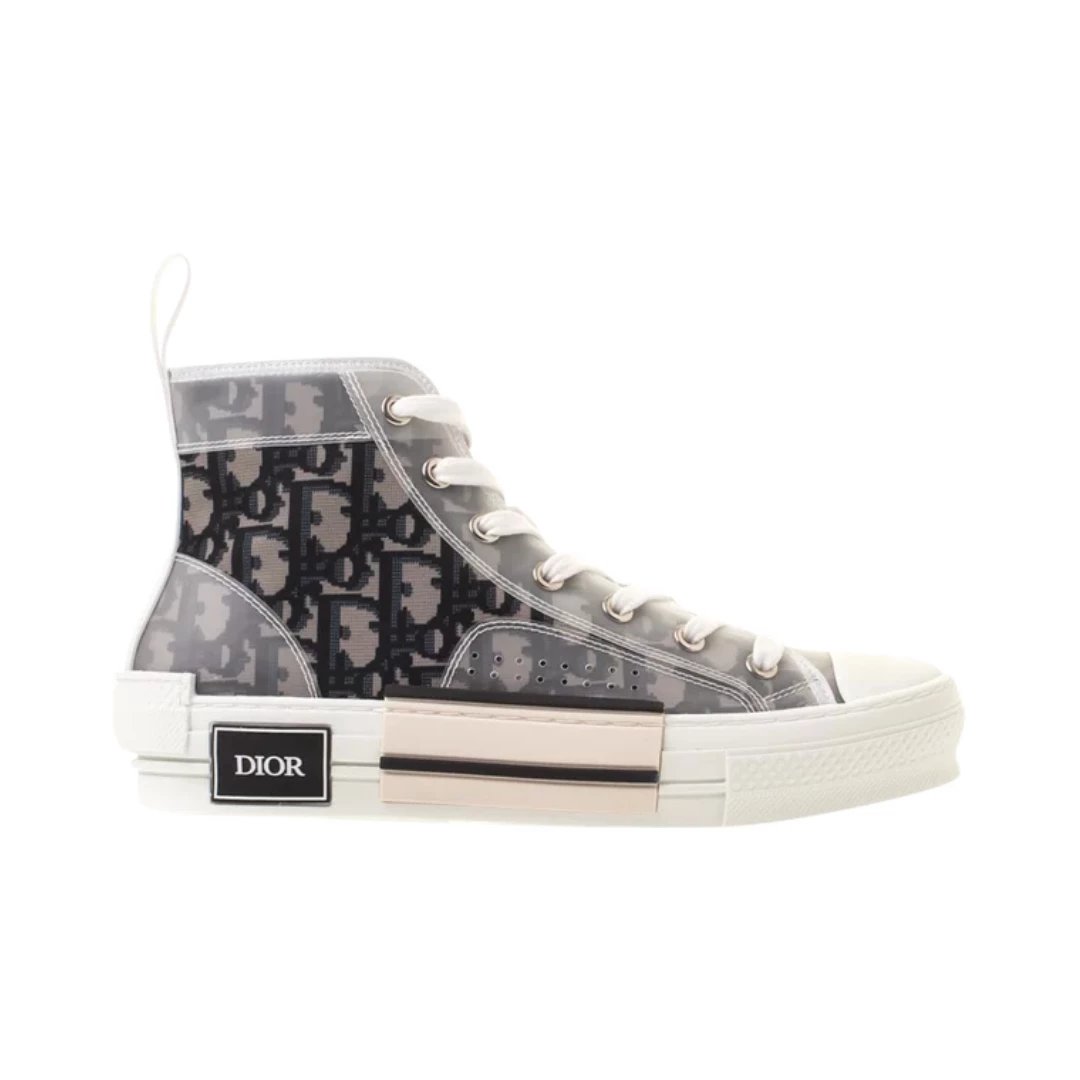 Dior Sneakers B23 High-Top — Dior Oblique - Beige