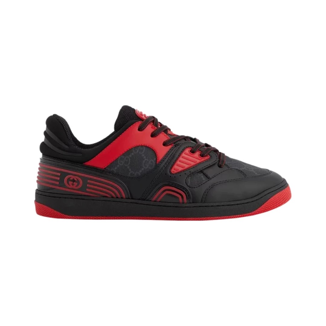 Gucci Sneakers Basket low-top — Black Red 1