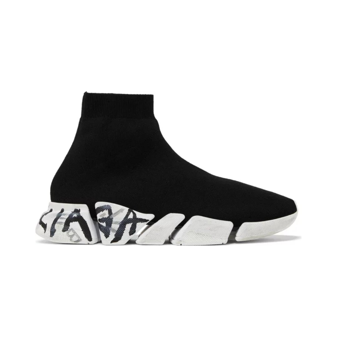 Worn Out Graffiti-Black 2.0