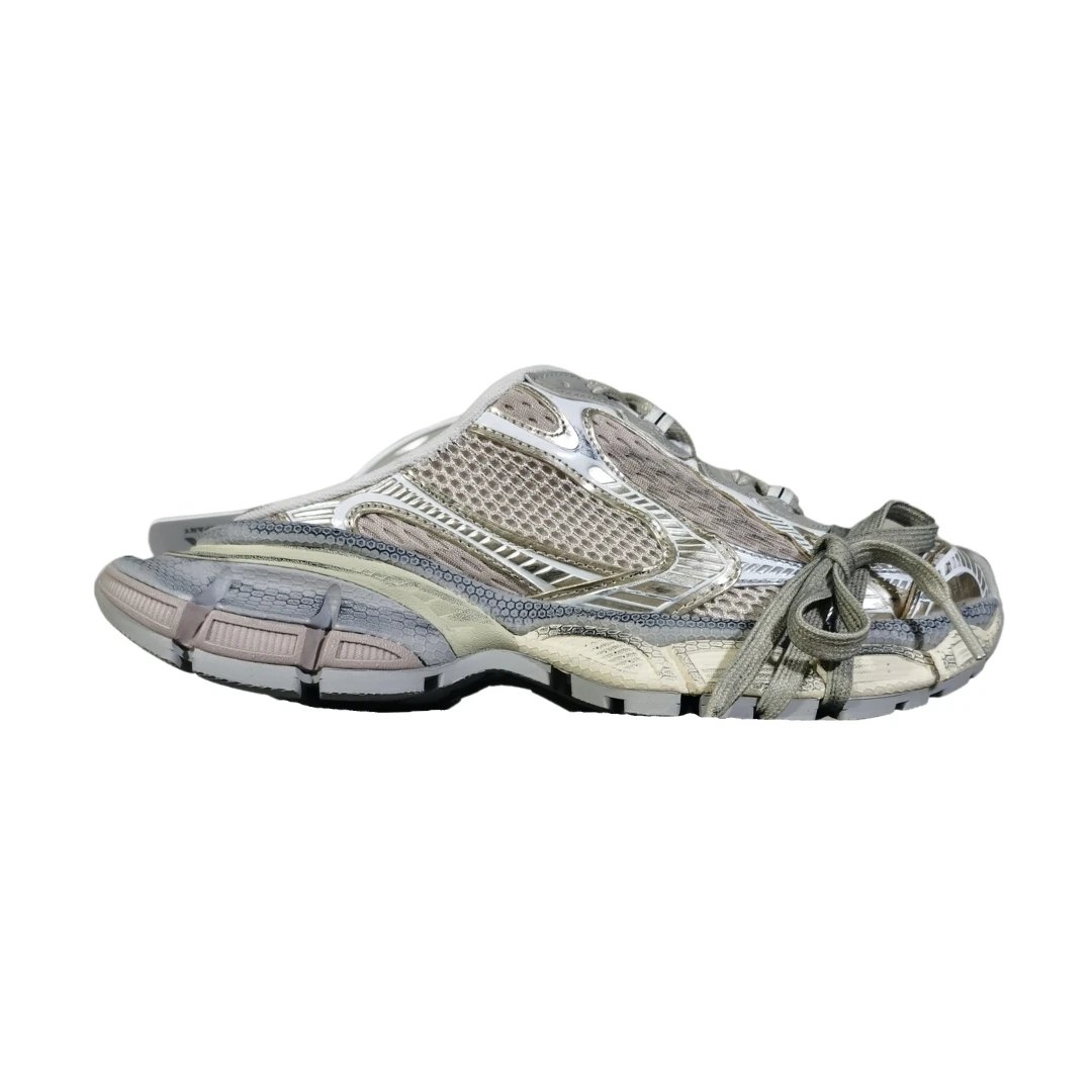 Balenciaga Slippers Track Mule — 3XL Beige