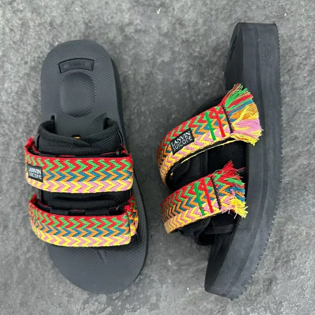 Lanvin Sandals Suicoke double-strap woven slides product detail image 5