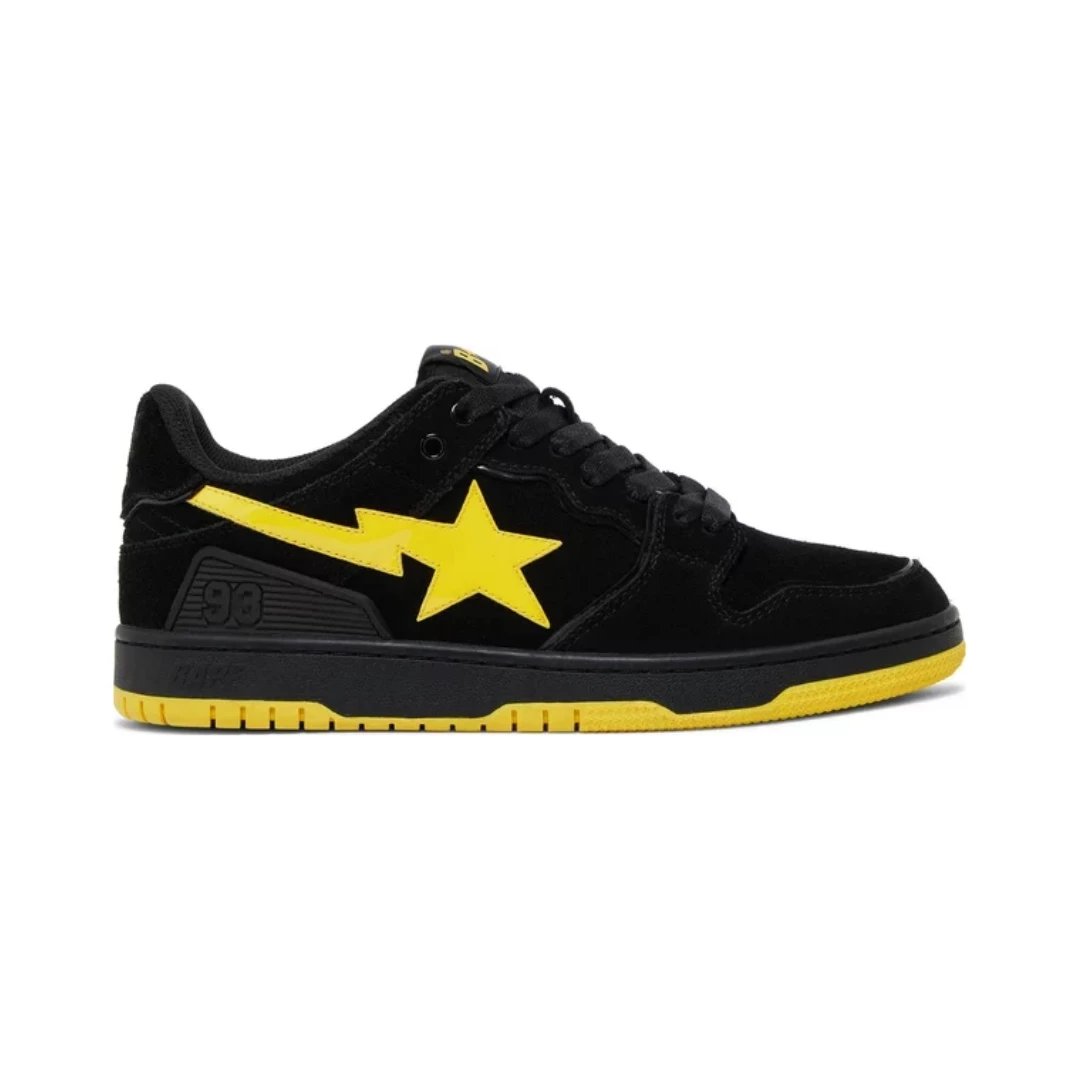 BAPE Sneakers SK8 STA low-top — Black Electric Yellow
