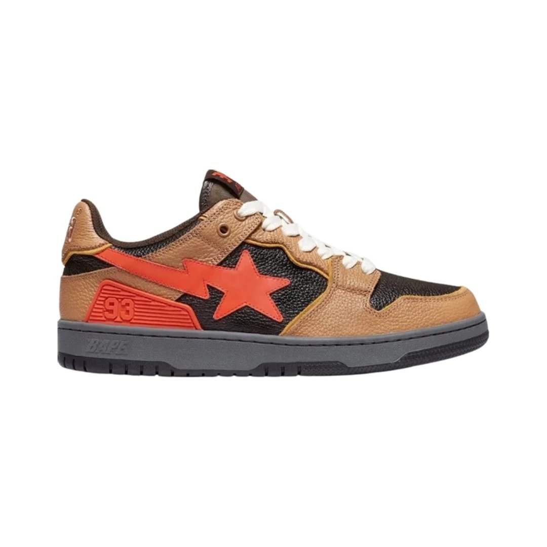 BAPE Sneakers SK8 STA low-top — Black Orange