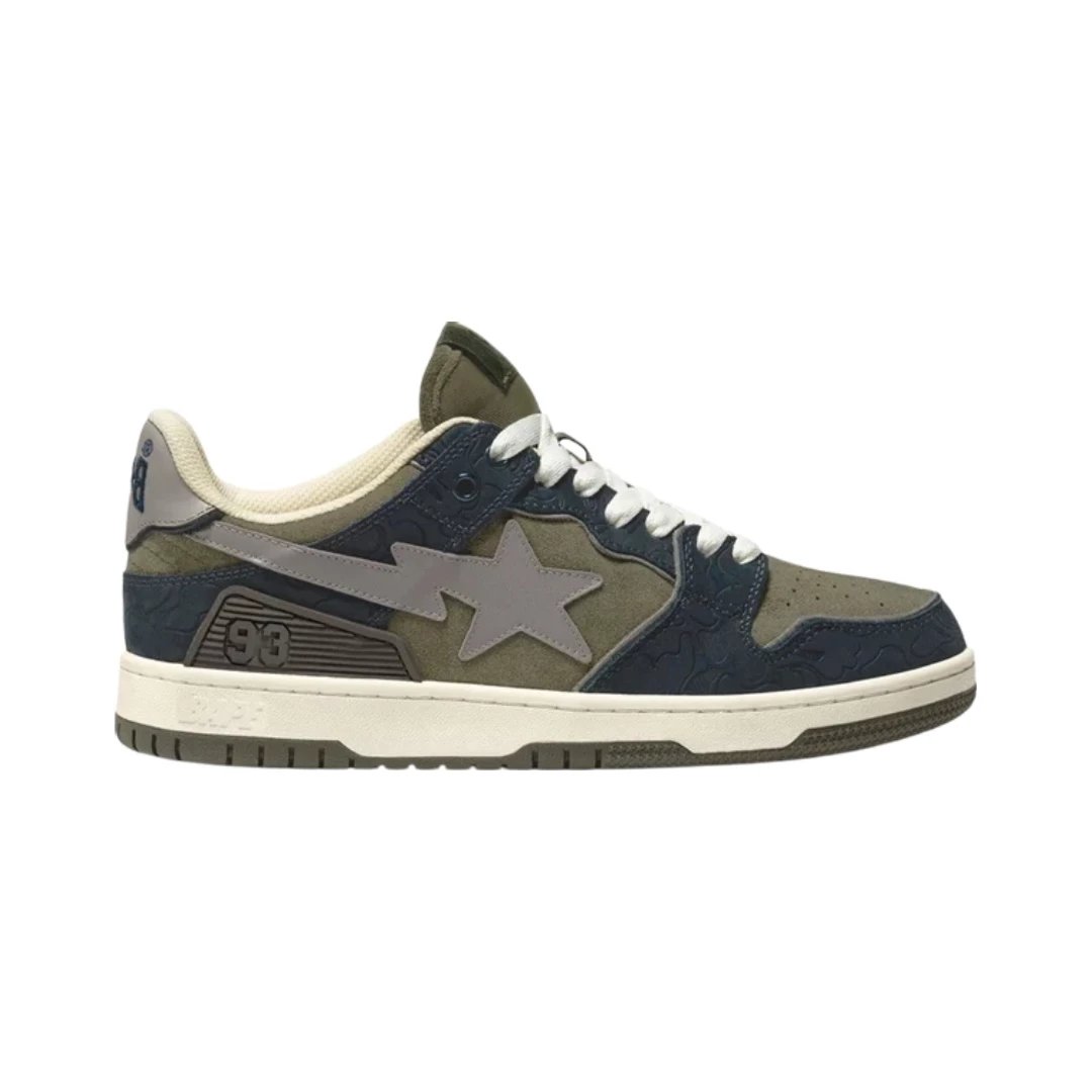 BAPE Sneakers SK8 STA low-top — Army Green Dark Blue