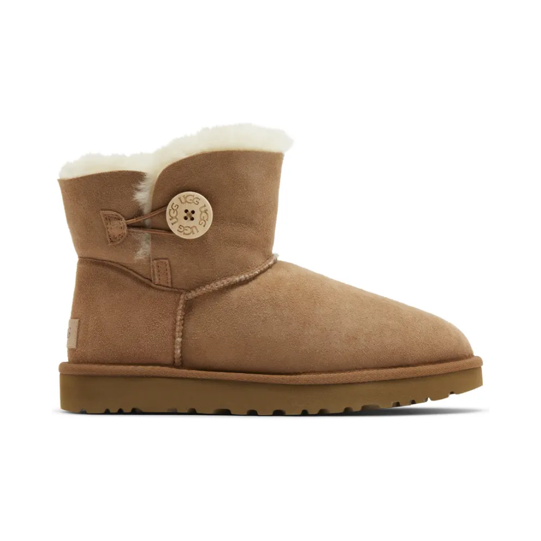 Wmns Mini Bailey Button 2 Boot 'Chestnut