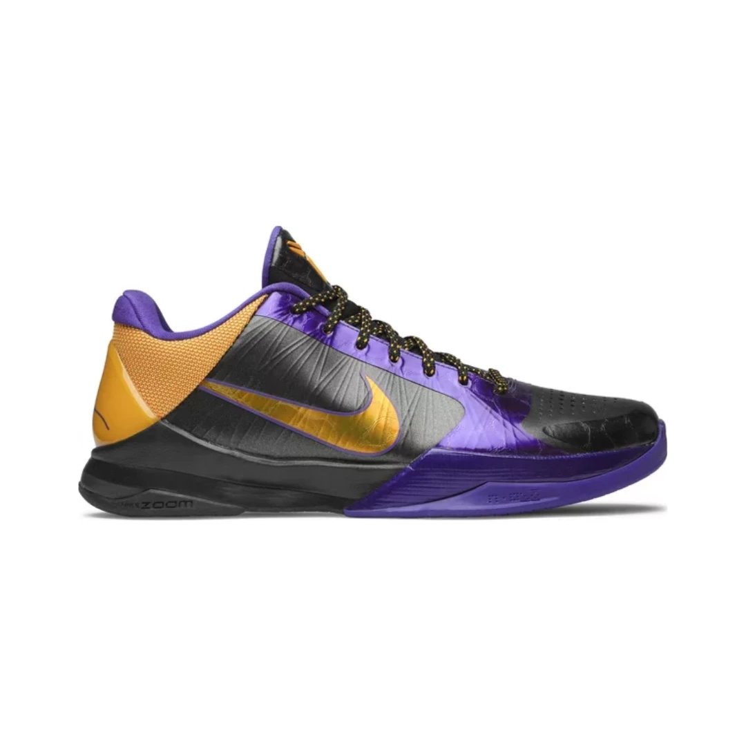 Nike Sneakers Kobe 5 Basketball — Lakers Away