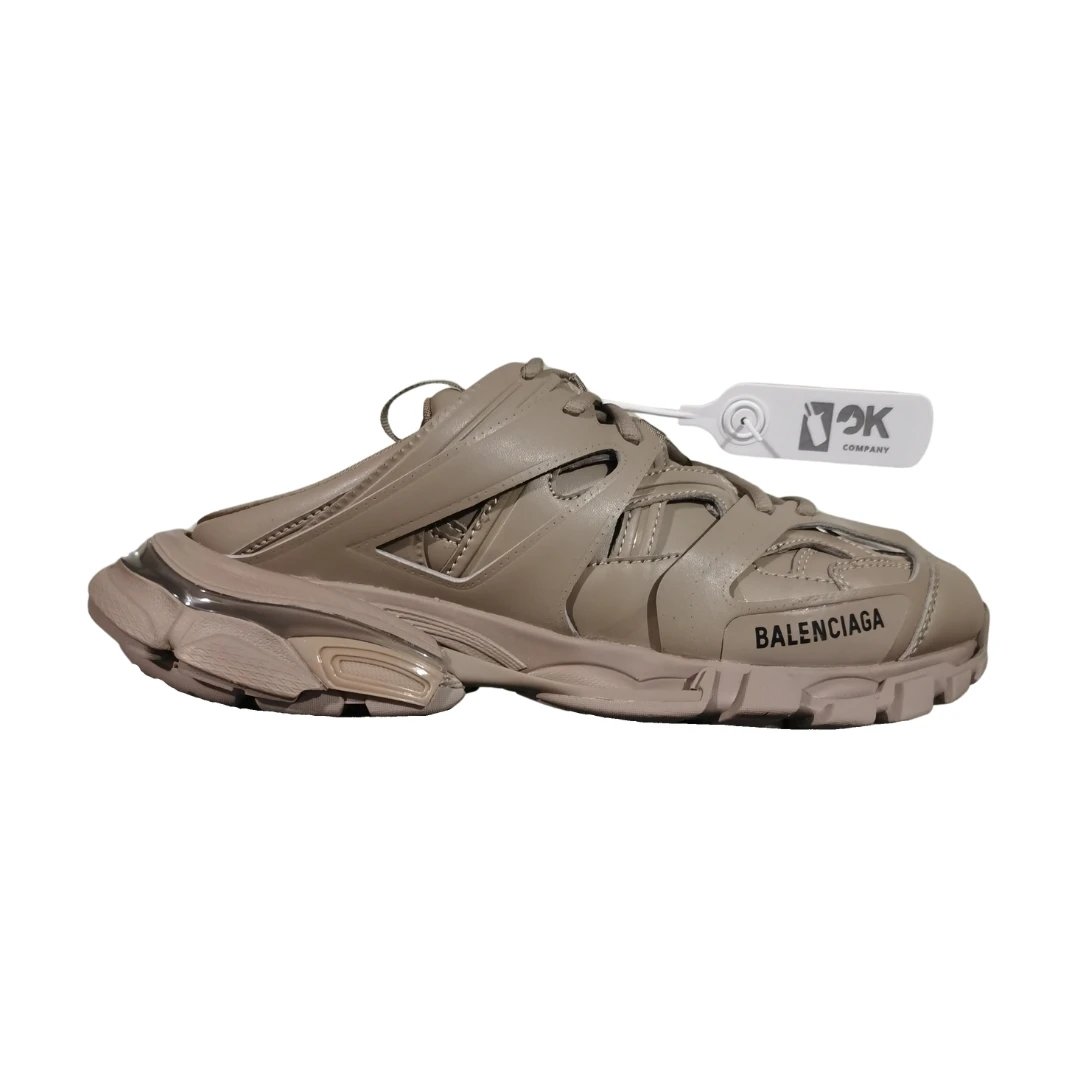Balenciaga Slippers Track Mule — 3.0 Brown
