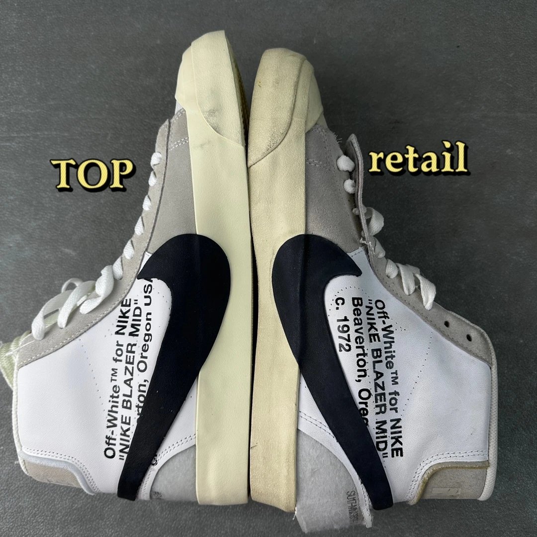 Nike Sneakers Blazer Mid Off-White collaboration high-top image 3