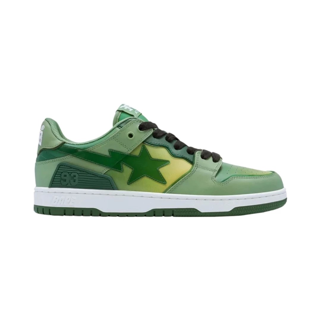 BAPE Sneakers SK8 STA low-top — #5 Green Gradient