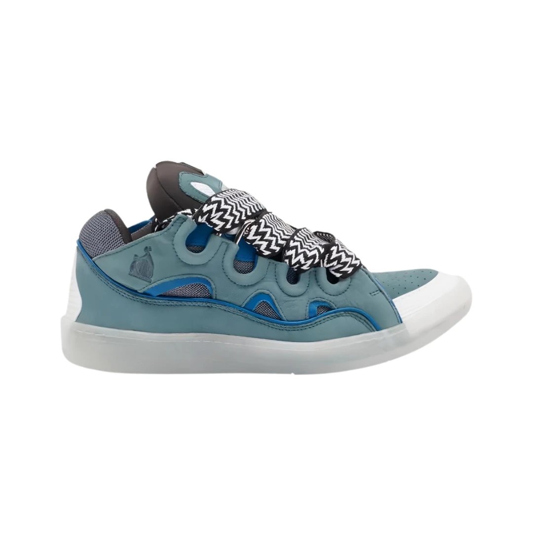 Lanvin Sneakers Curb — Light Greenish White