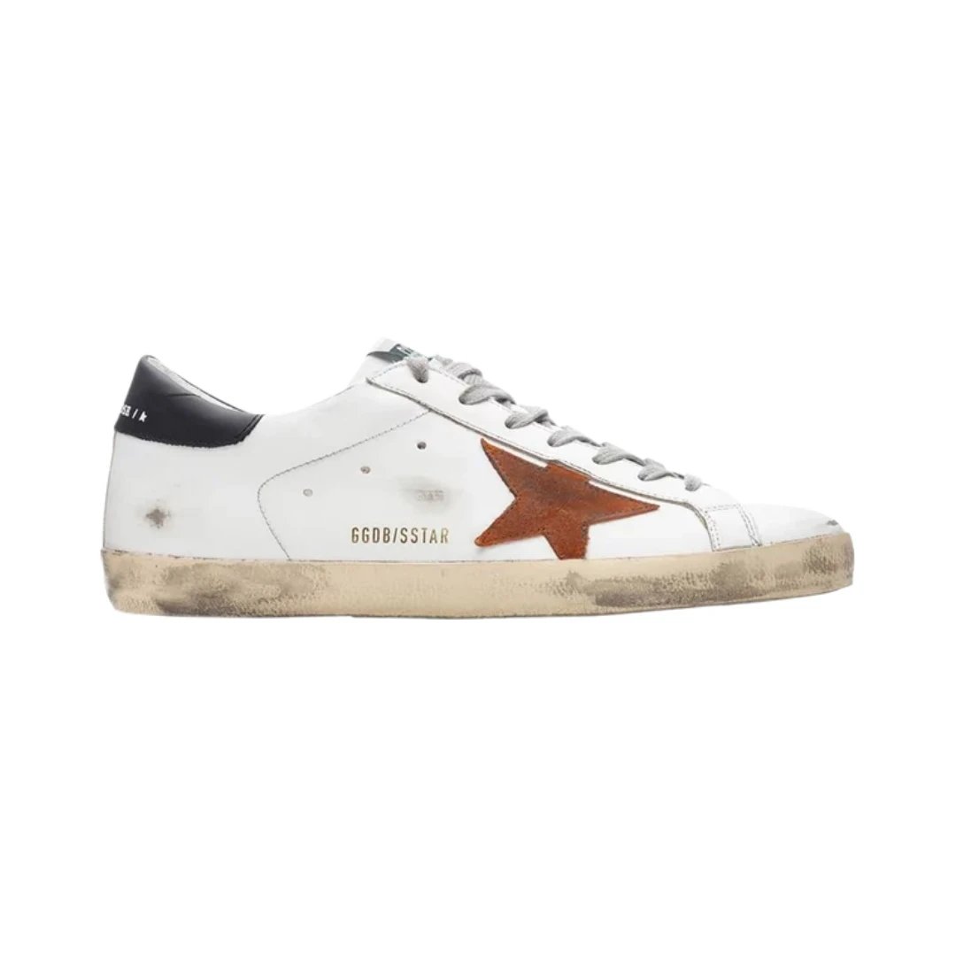 Golden Goose Sneakers Super-Star low-top star — White Orange