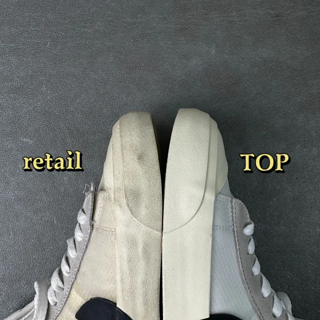 Nike Sneakers Blazer Mid Off-White collaboration high-top product detail image 2