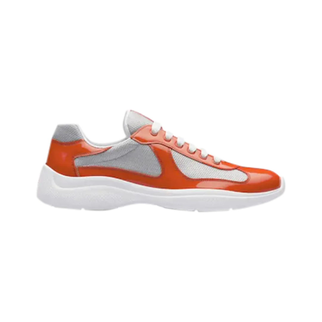 Prada Sneakers America's Cup — Orange Silver