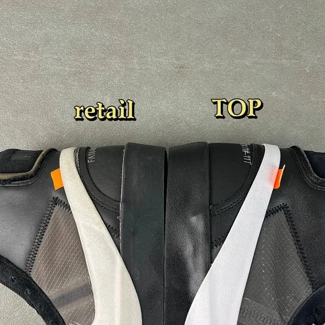 Nike Sneakers Blazer Mid Off-White collaboration high-top product detail image 14