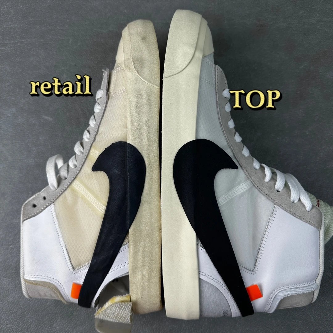 Nike Sneakers Blazer Mid Off-White collaboration high-top image 2