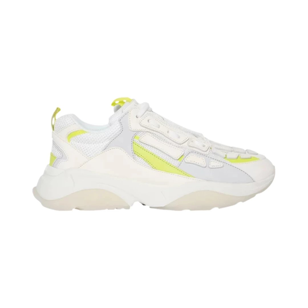 AMIRI Sneakers Bone Runner — White Neon Yellow