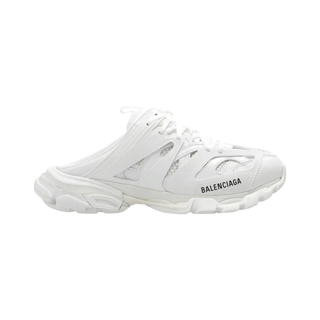 Balenciaga Slippers Track Mule — 3.0 White