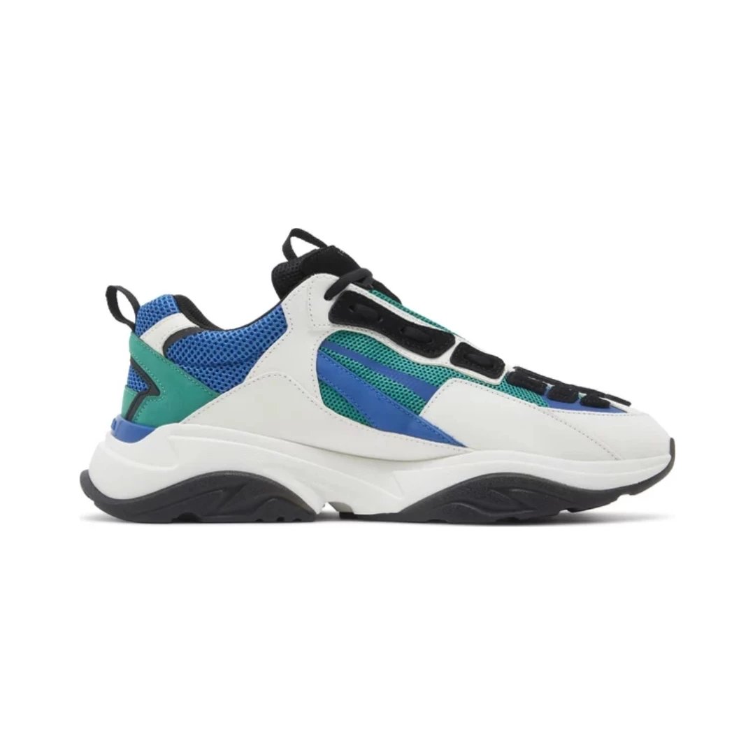 AMIRI Sneakers Bone Runner — White Black Teal