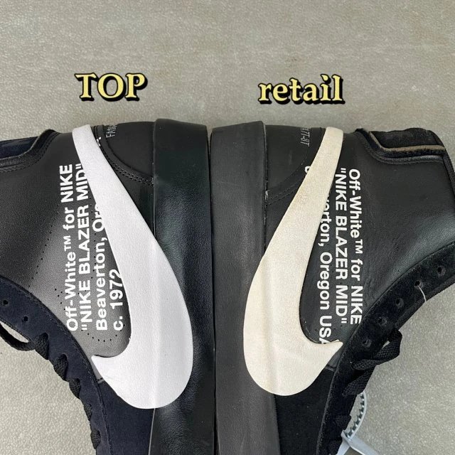 Nike Sneakers Blazer Mid Off-White collaboration high-top image 7
